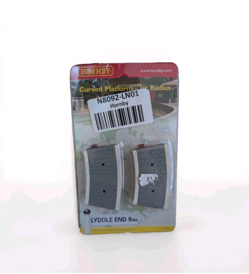 Hornby Lyddle End N Gauge N8092 Curved Platform 1st Radius (K396) Unopened