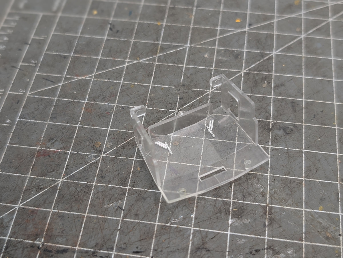 Lima OO Gauge Class 117 121 DMU Cab Glazing Window Insert Unit Replacement Spares