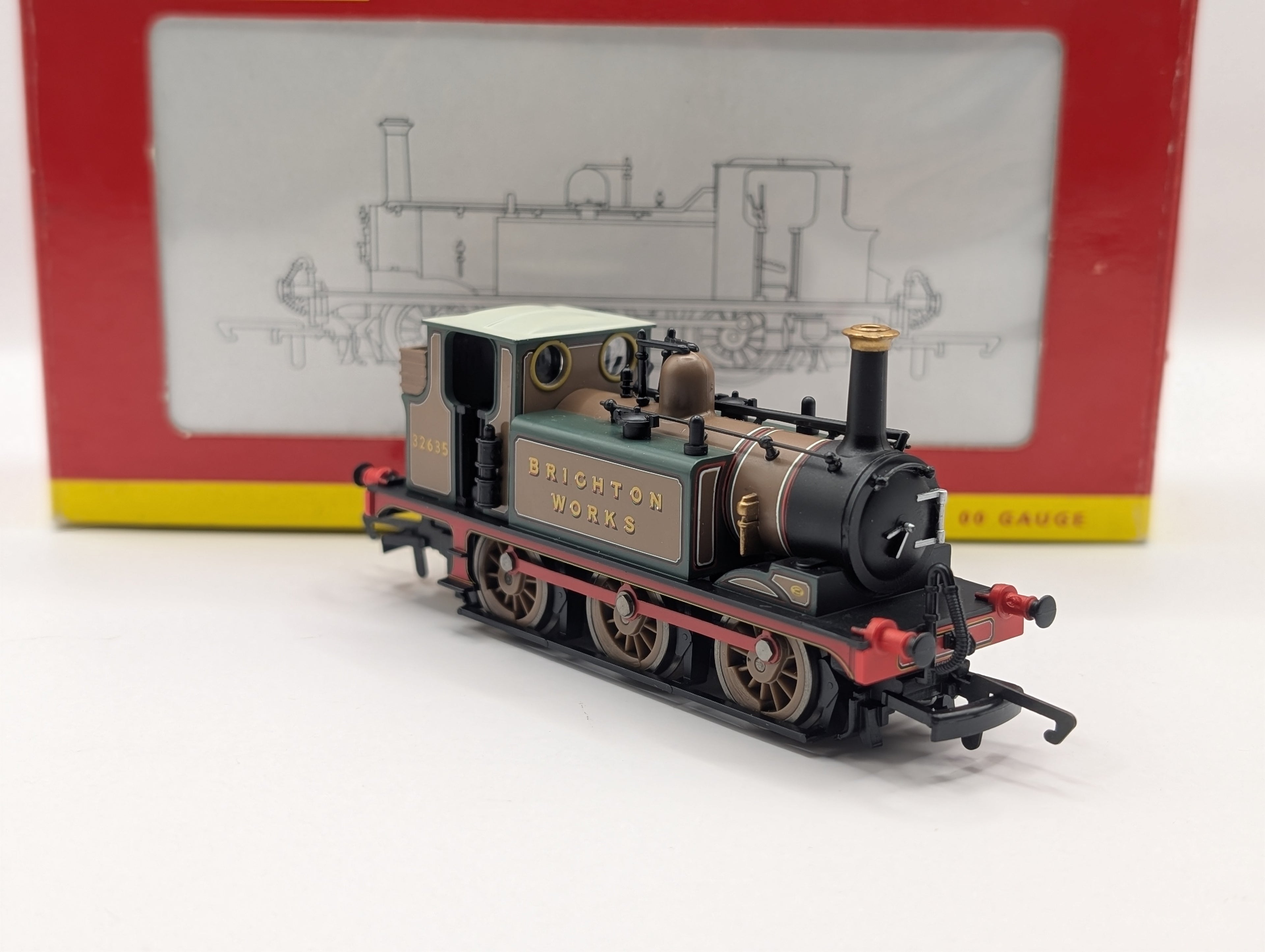 Hornby R2406 OO Gauge LBSC Terrier 0-6-0T 'Brighton Works' 32635 - Boxed