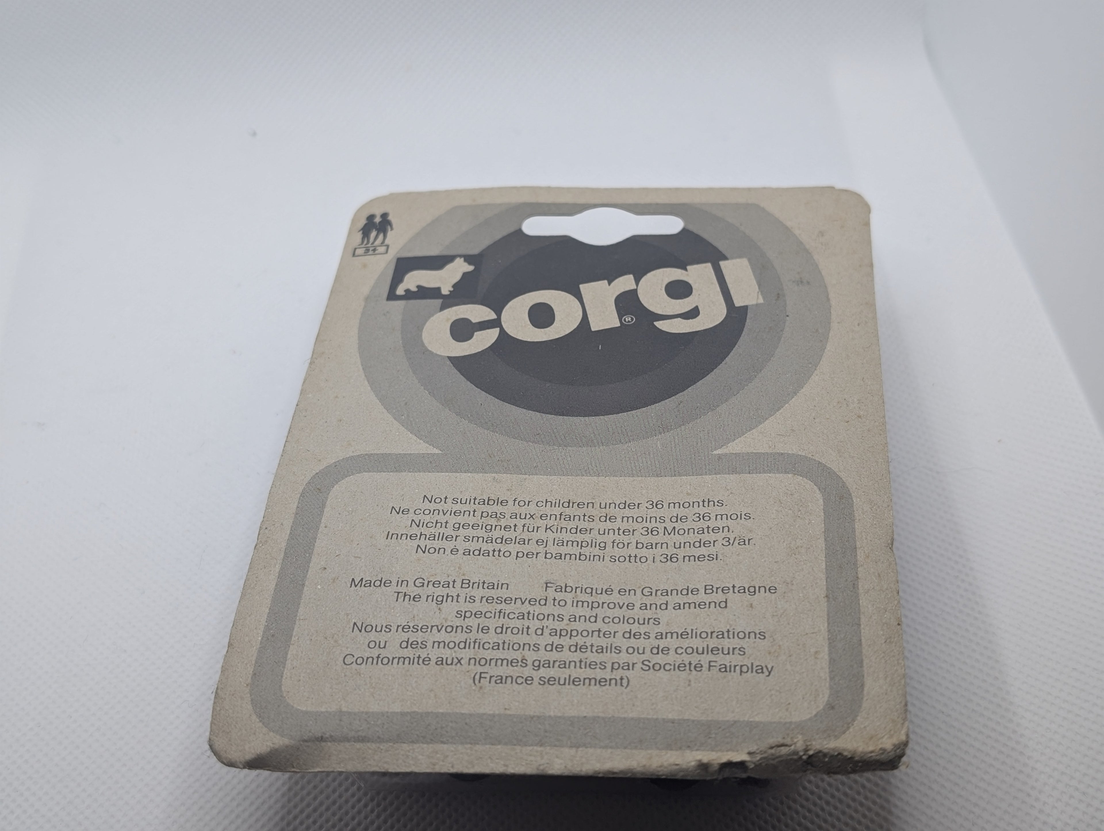 Vintage 1981 Corgi Juniors #111 Wild West Union Pacific Railroad Coach - Sealed in Original Blister Pack