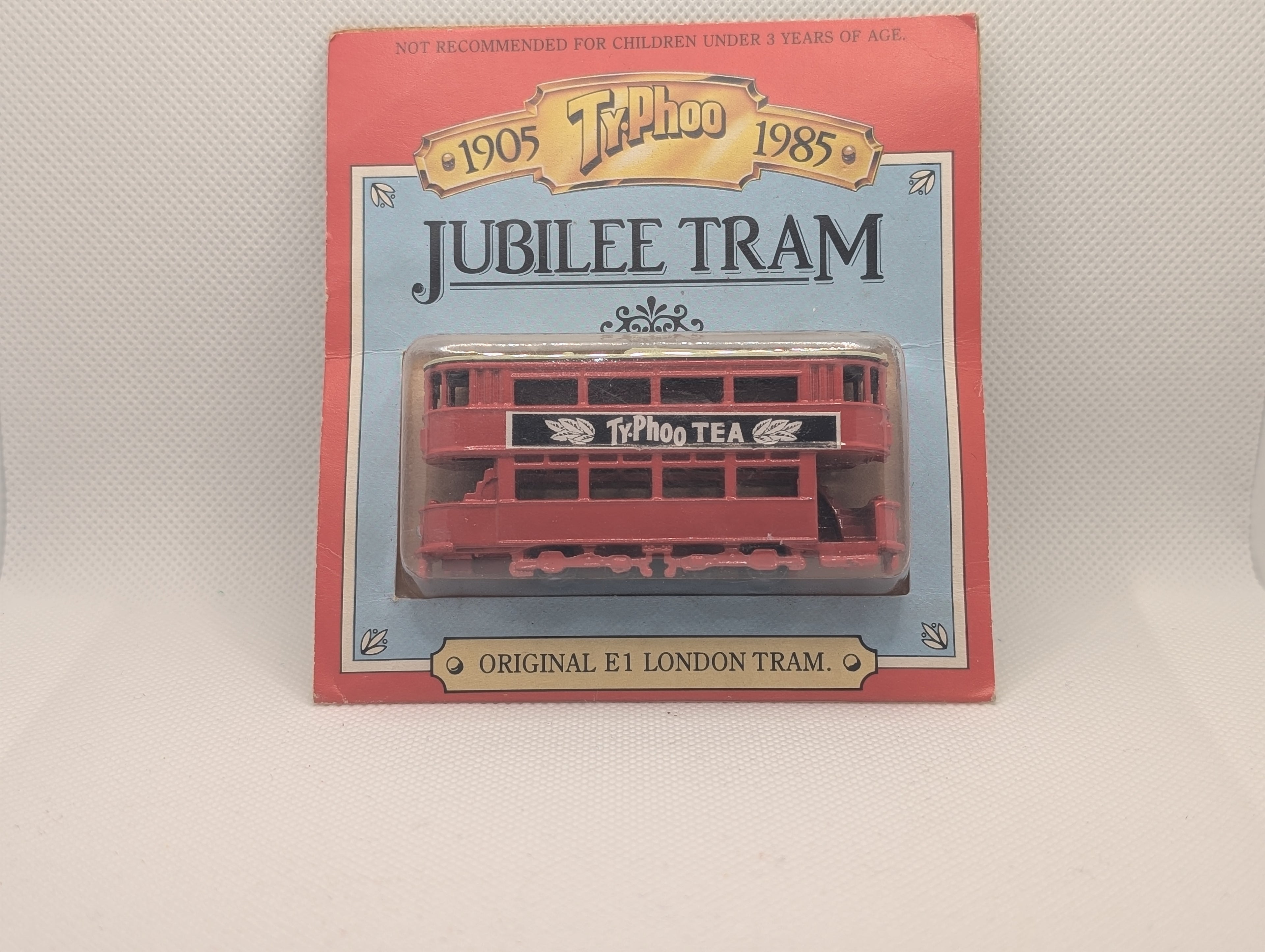 Vintage Typhoo Tea 80th Anniversary Jubilee Tram - Original E1 Model (Boxed)