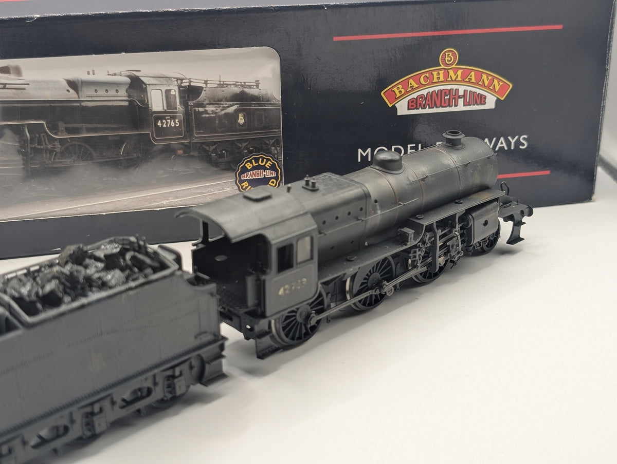 Bachmann 32-179 Crab 42763 BR Lined Black Early Emblem Weathered OO Gauge Boxed