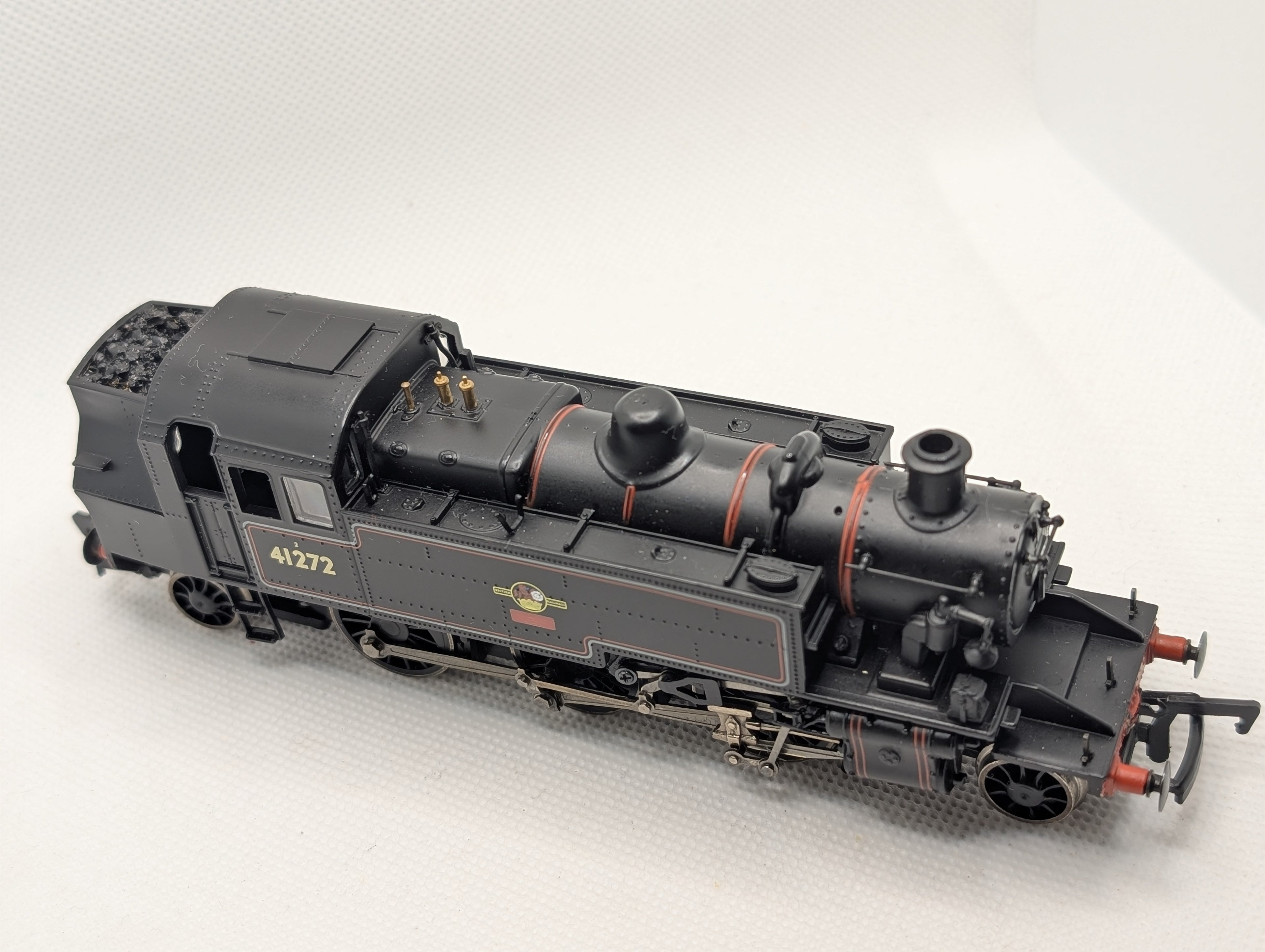 Bachmann Branchline 31-450A Ivatt Class 2MT Tank 41272 BR Lined Black Late Crest - Push/Pull Fitted (OO Gauge)