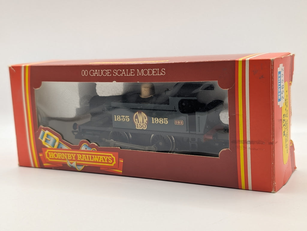 Pre-owned Hornby R.173 0-4-0 Tank Locomotive - GWR "150" Anniversary Edition (OO Scale)