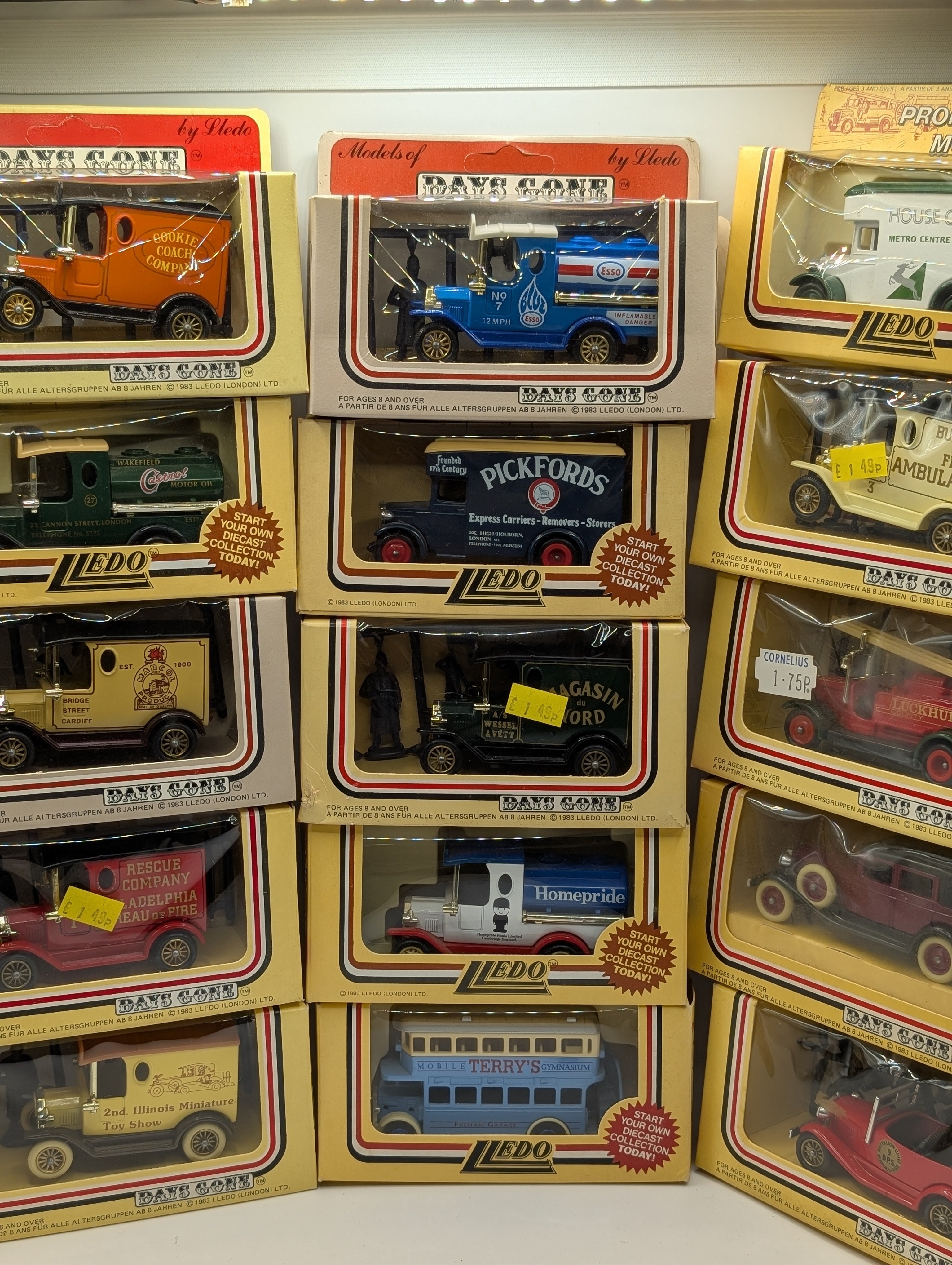 Job Lot of 15 Lledo Days Gone Models – Various Brands & Vehicles – Boxed