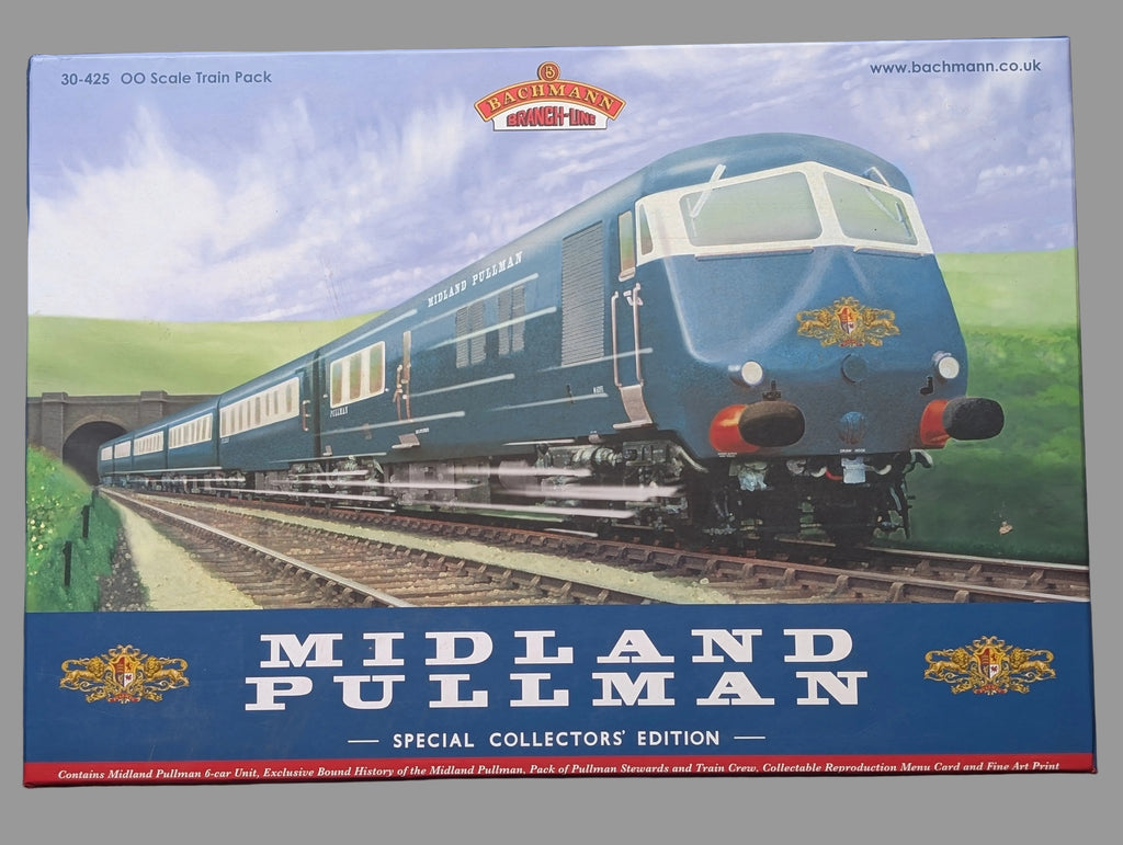 Bachmann 30-425 Midland Pullman Special Collector's Edition Train Pack – Near Mint – Fitted Passengers