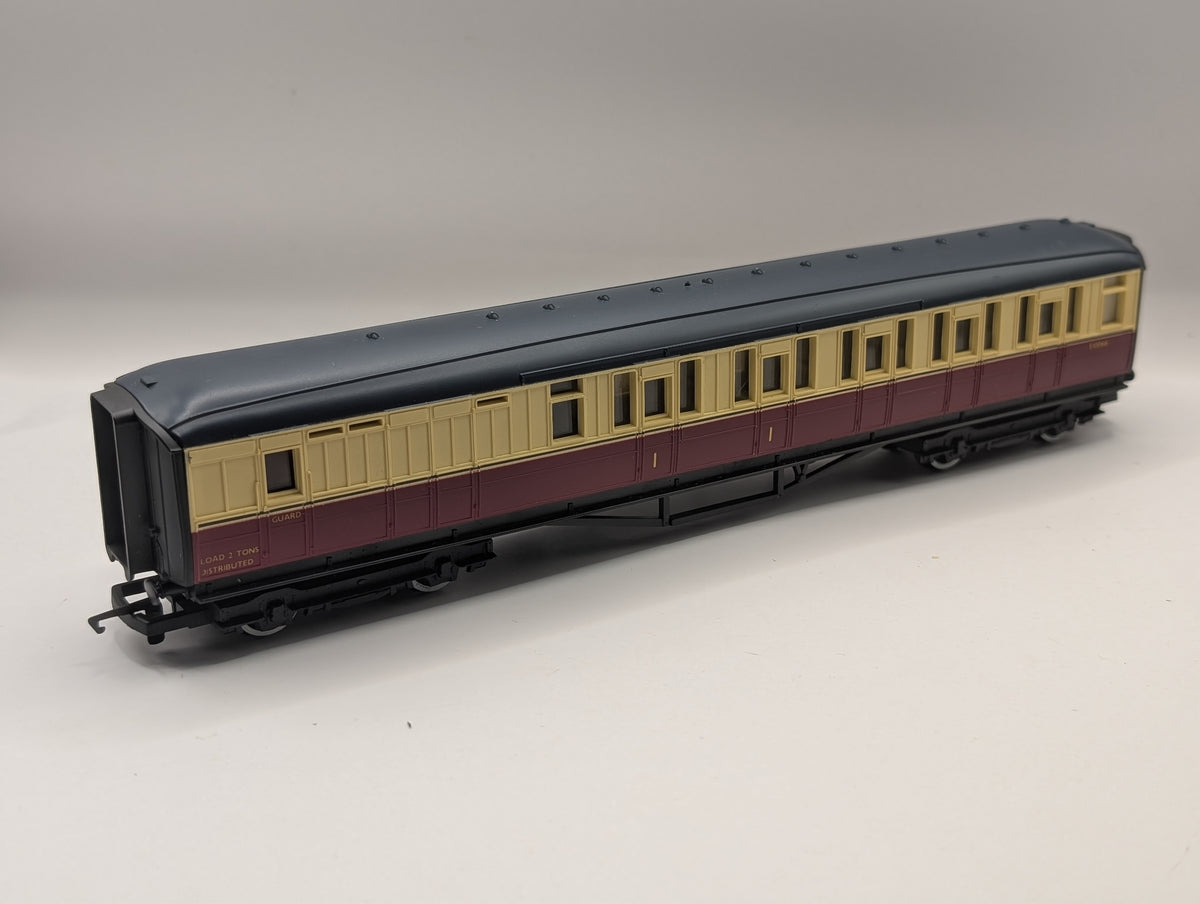 Hornby R410 OO Gauge BR Ex-LNER Gresley Brake Coach E10066 – Good (Unboxed)