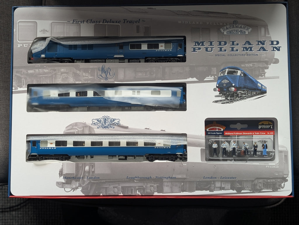 Bachmann 30-425 Midland Pullman Special Collector's Edition Train Pack – Near Mint – Fitted Passengers