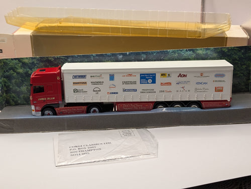 Corgi CC87003 James Irlam "Jimmy" Leyland DAF 95 Curtainside (1:64) - Boxed