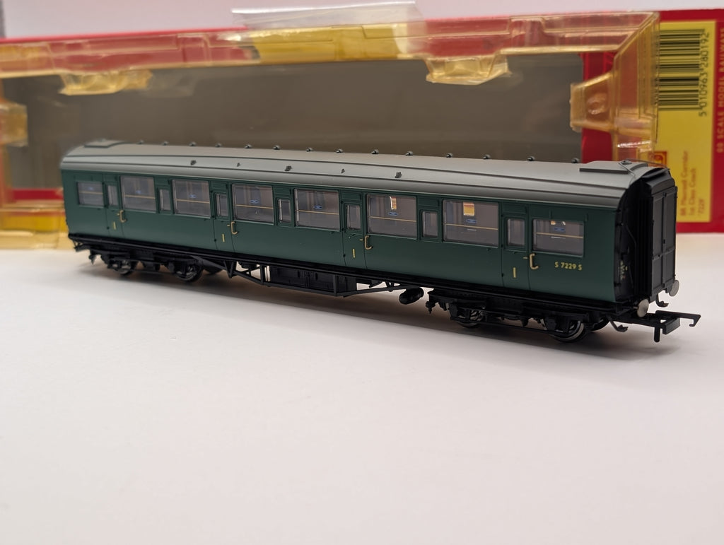 Hornby R4303B OO Gauge BR Maunsell Corridor 1st Class Coach S7229S Boxed