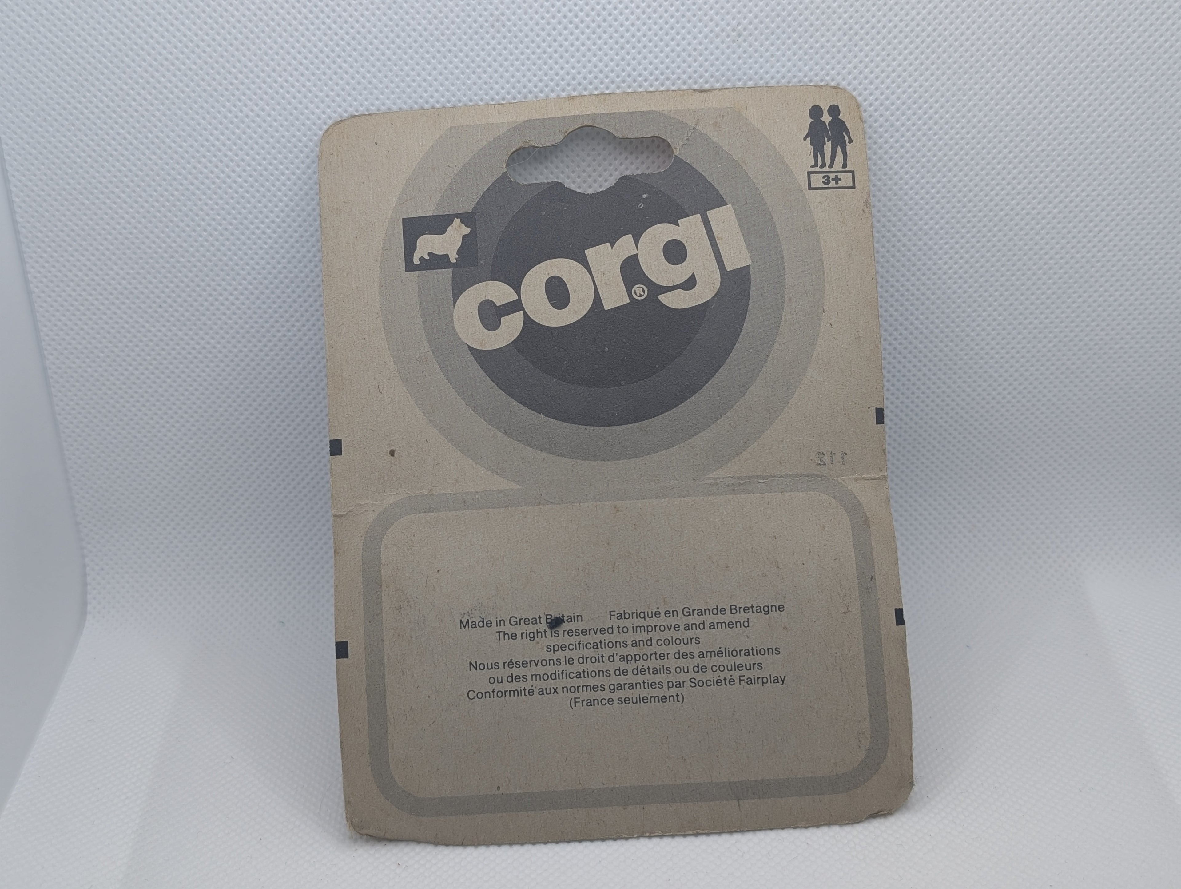 Vintage 1981 Corgi Juniors #112 Buffalo Bill’s Circus Railroad Wagon - Original Sealed Blister Pack