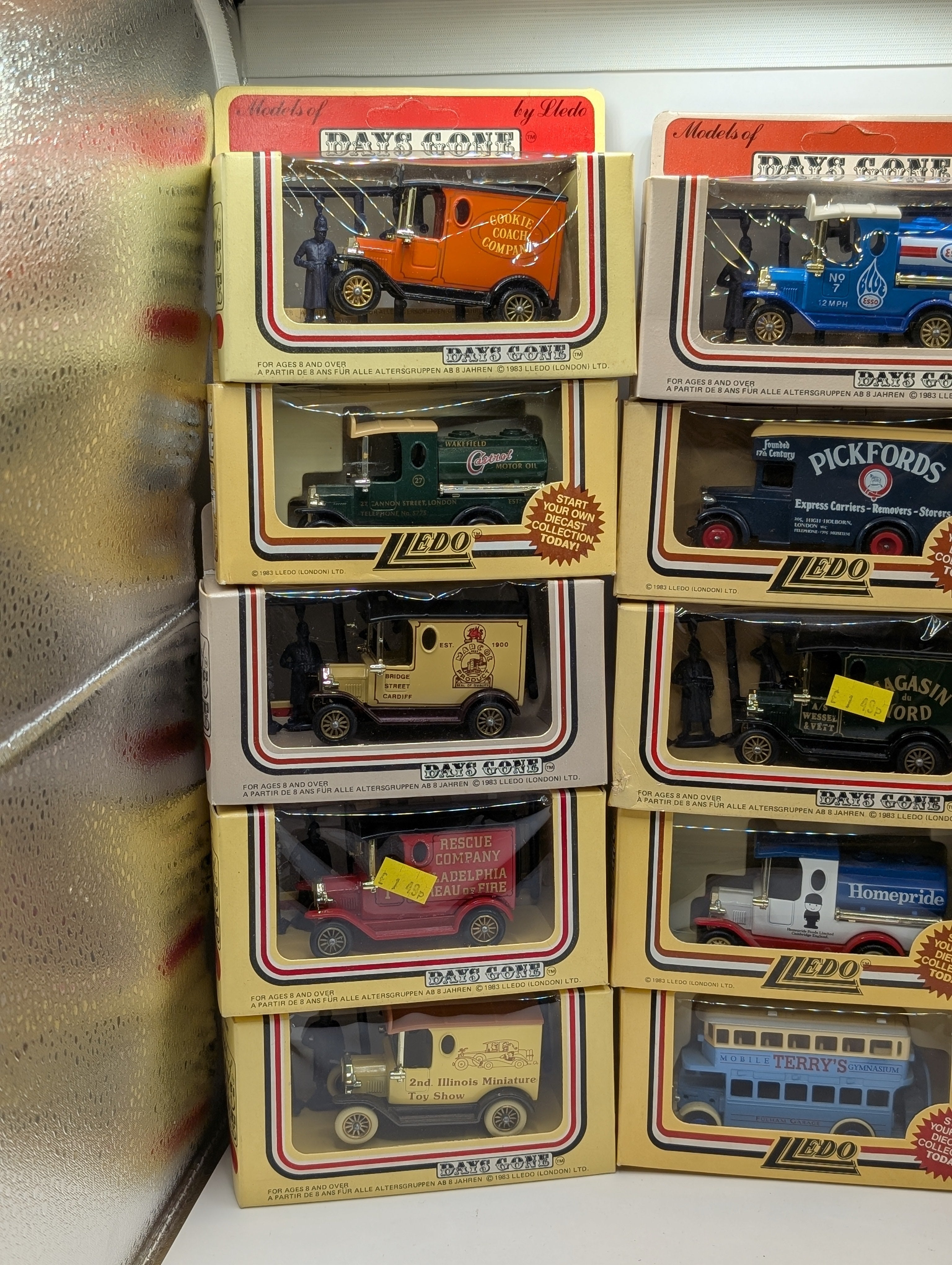 Job Lot of 15 Lledo Days Gone Models – Various Brands & Vehicles – Boxed