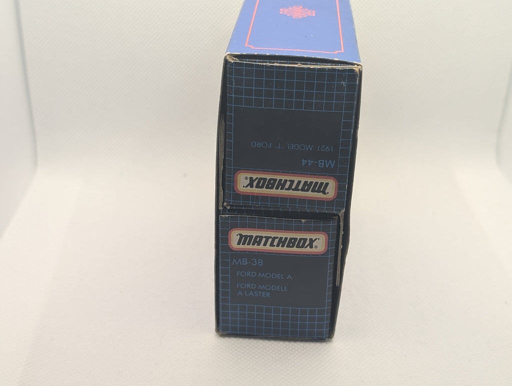 Vintage Matchbox 2-Piece Gift Set - William Lusty "Exquisite Taste in Cakes" - Ford Model A & Model T Vans - Boxed