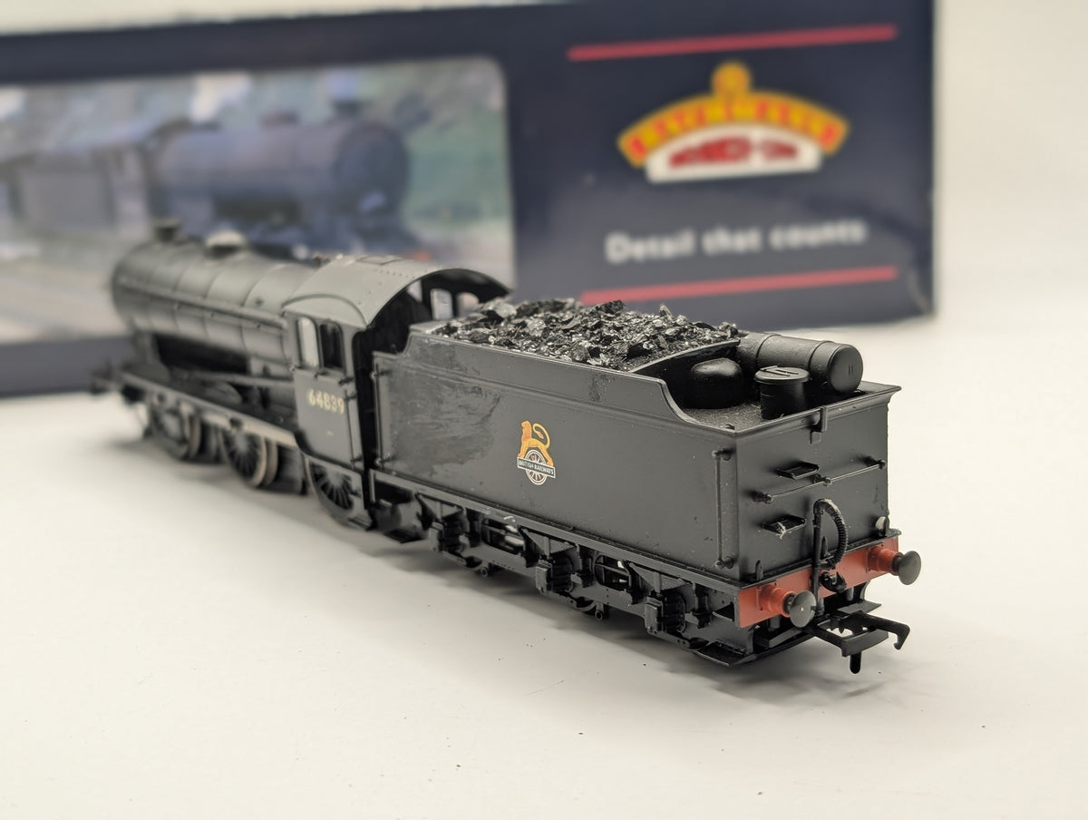 Bachmann 31-861 J39 64839 BR Black Early Crest Stepped Tender OO