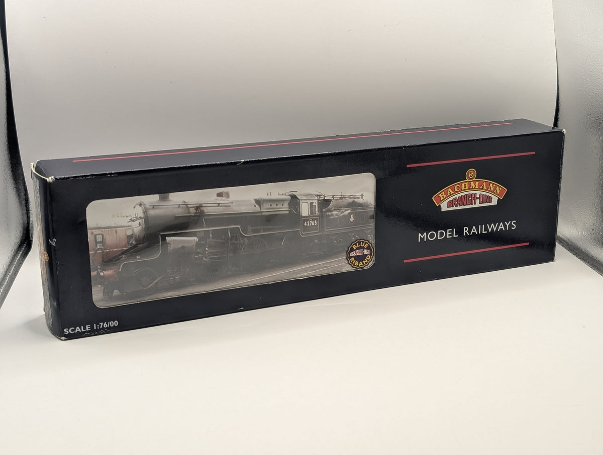 Bachmann 32-179 Crab 42763 BR Lined Black Early Emblem Weathered OO Gauge Boxed