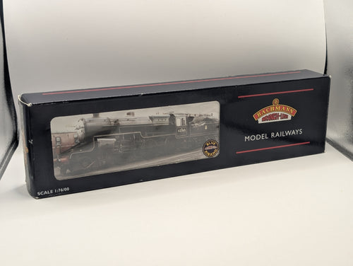 Bachmann 32-179 Crab 42763 BR Lined Black Early Emblem Weathered OO Gauge Boxed