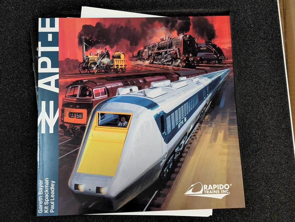 Rapido Trains UK 13501 APT-E 4-Car Set  OO Gauge DCC Sound Fitted  NRM Exclusive Mint & Unrun
