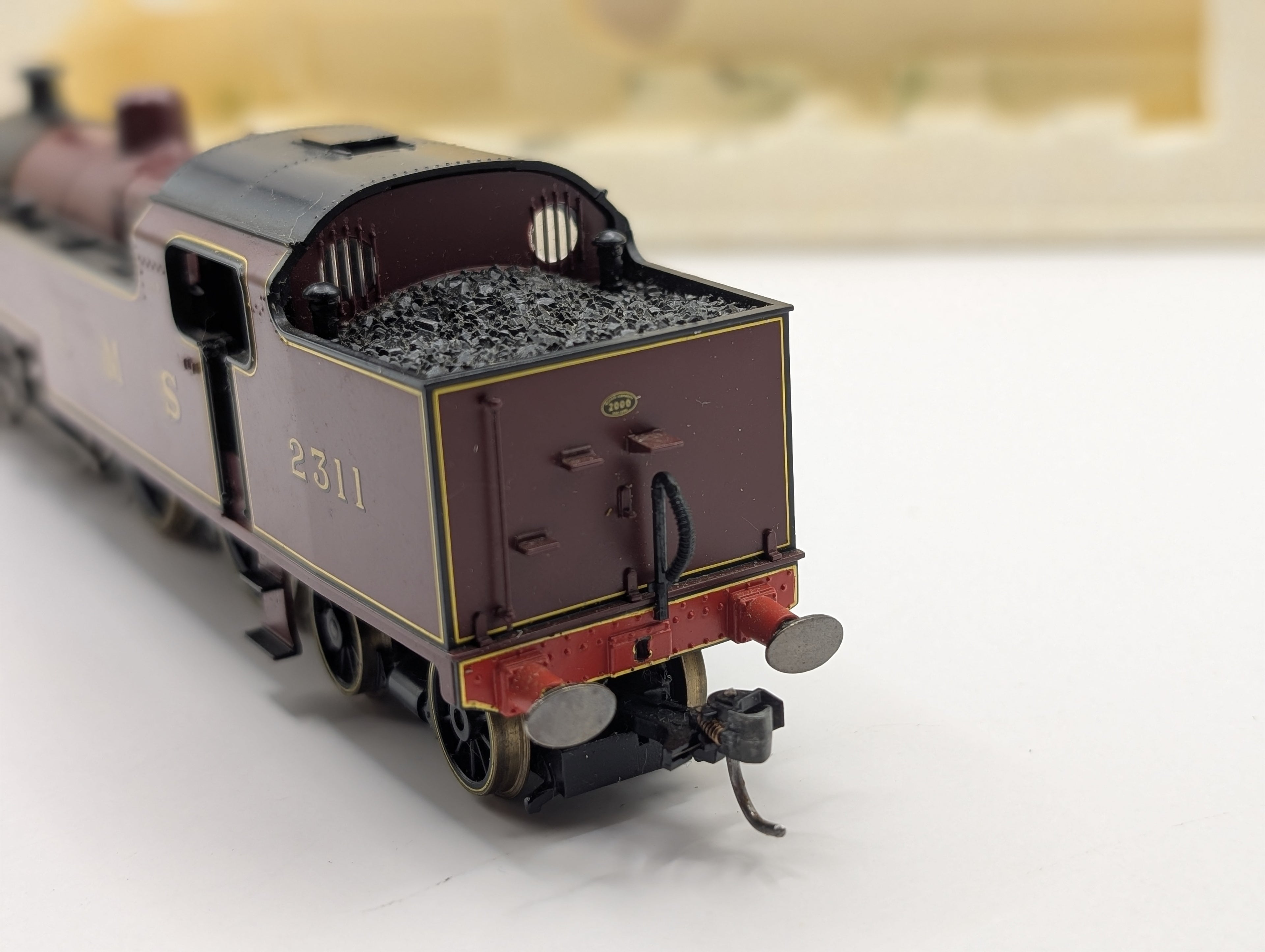 Hornby R2224 OO Gauge LMS Class 4P Fowler 2-6-4T Locomotive No. 2311 - DCC Fitted (Address 3) / Part Boxed
