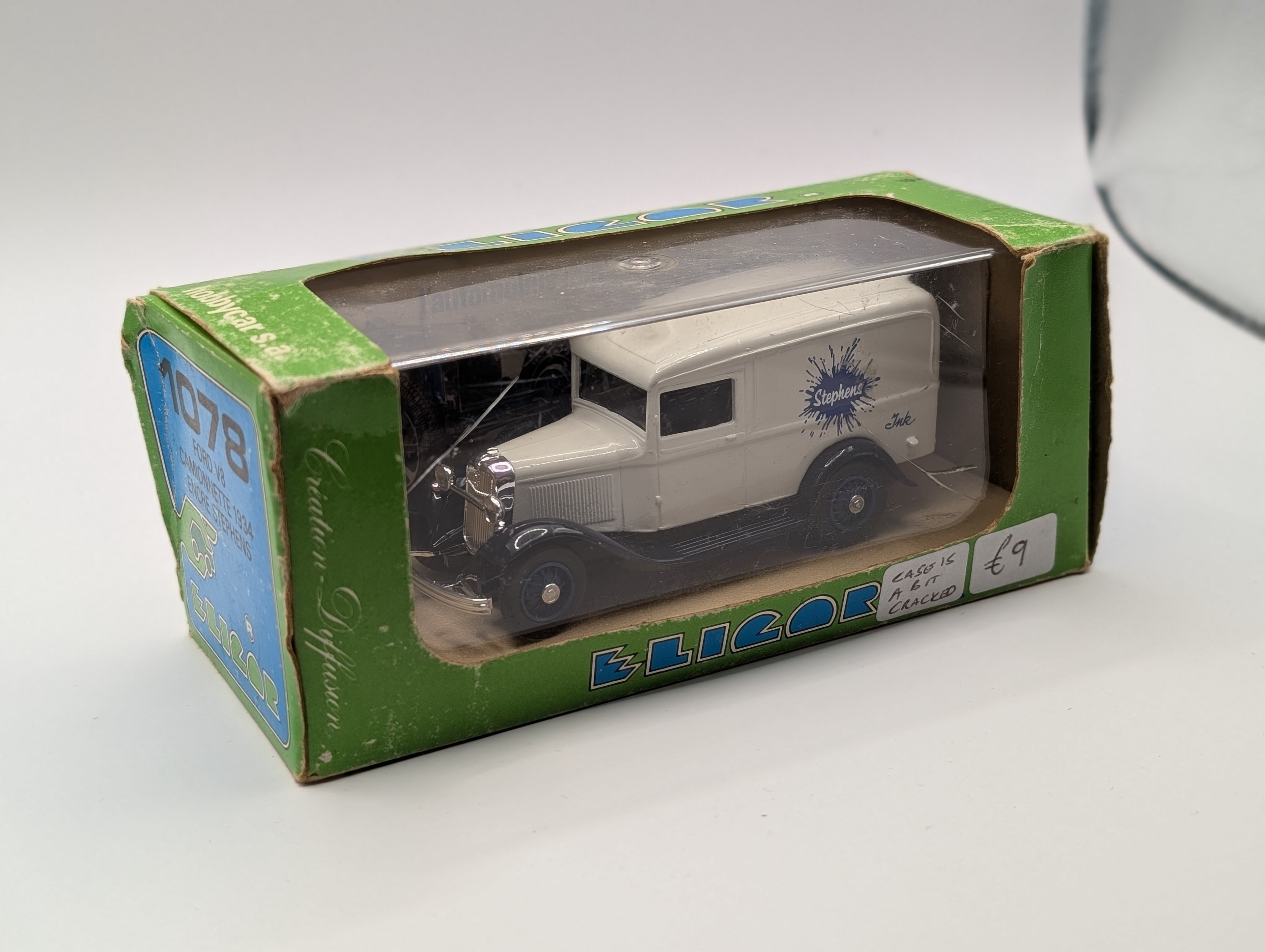 Eligor 1078 Ford V8 Camionnette 1934 "Encre Stephens" 1:43 – Pre-owned in Box
