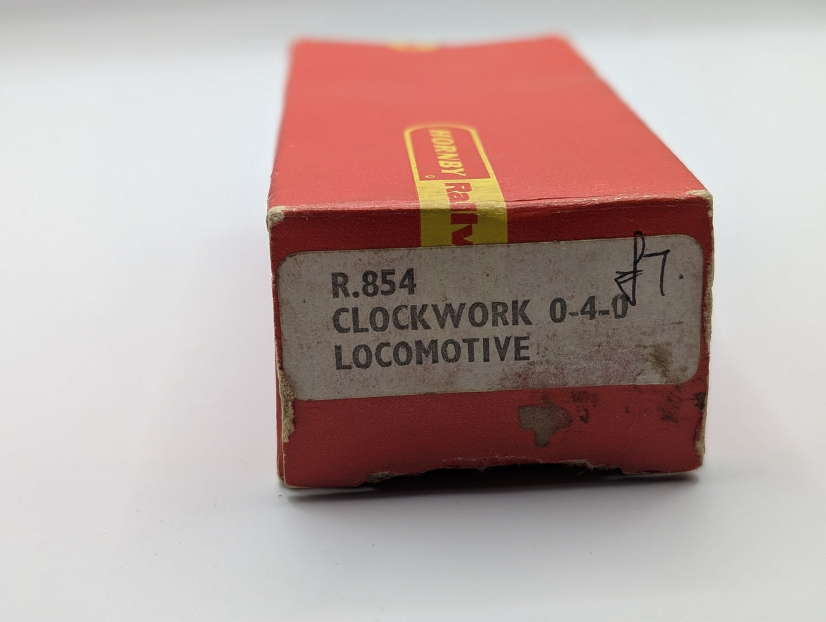 Hornby R854 Clockwork 0-4-0 Locomotive 7321 Black OO Gauge - Boxed NO KEY
