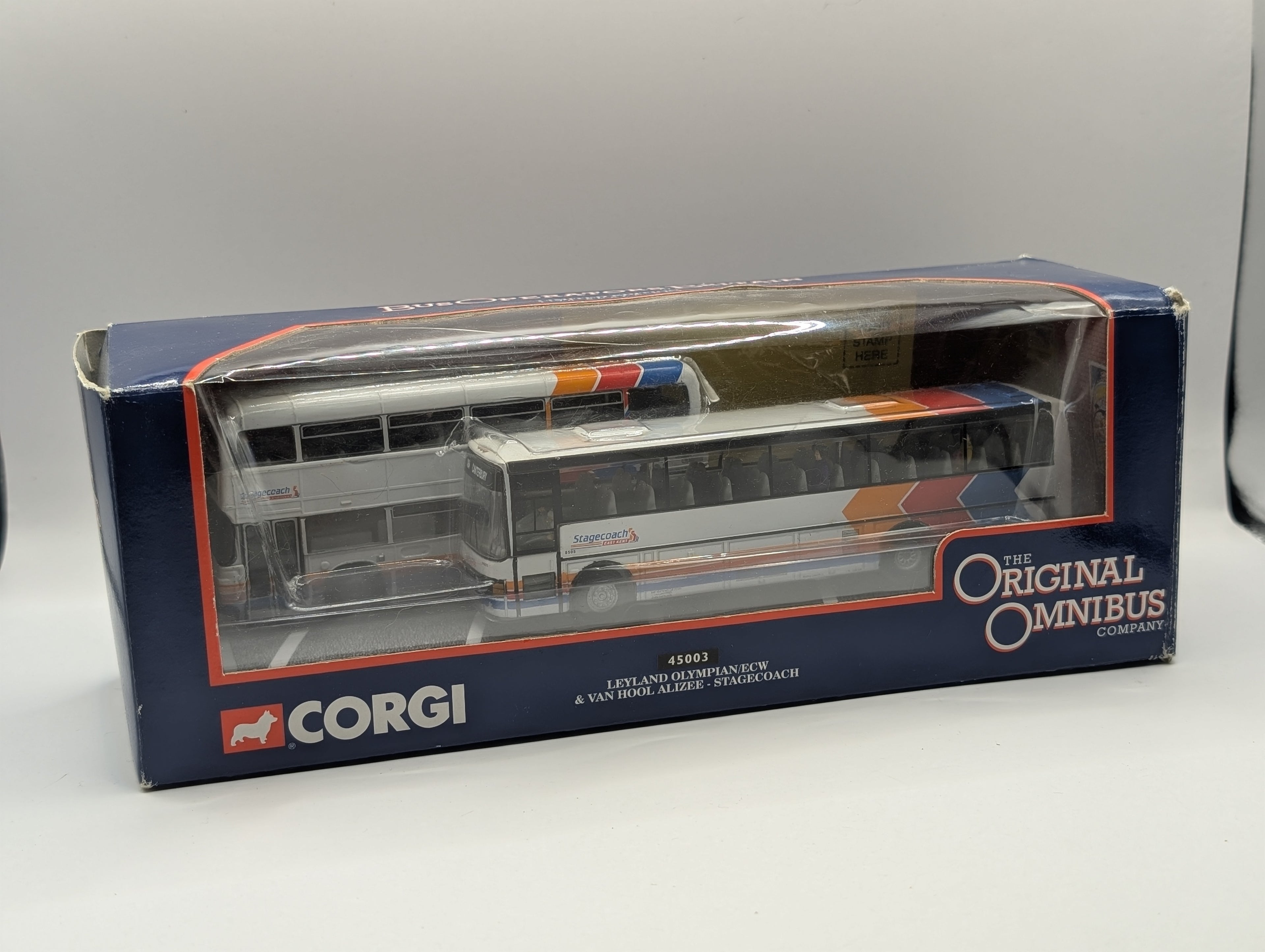 Corgi Original Omnibus 45003 Stagecoach Set - Leyland Olympian & Van Hool - 1:76 / OO Gauge