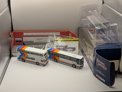 Corgi Original Omnibus 45003 Stagecoach Set - Leyland Olympian & Van Hool - 1:76 / OO Gauge