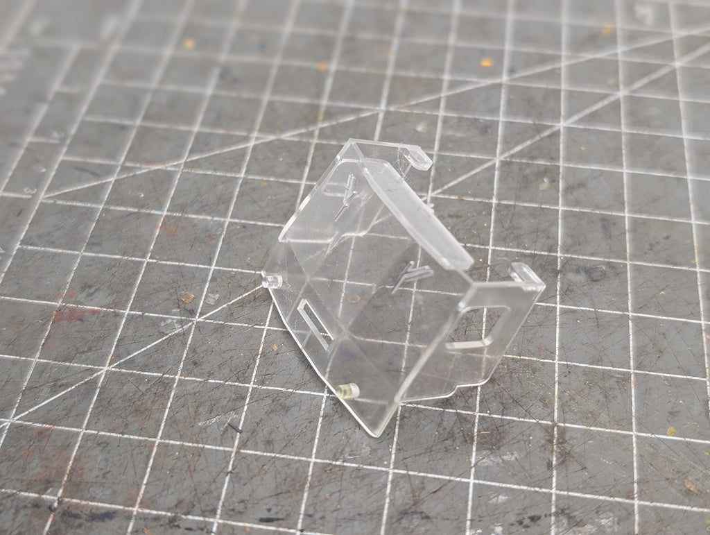 Lima OO Gauge Class 117 121 DMU Cab Glazing Window Insert Unit Replacement Spares