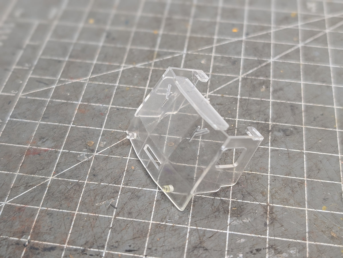 Lima OO Gauge Class 117 121 DMU Cab Glazing Window Insert Unit Replacement Spares
