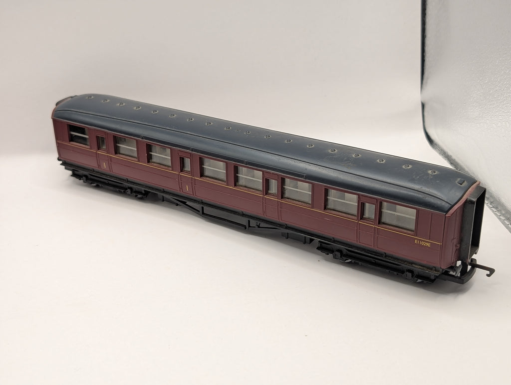 Hornby OO Gauge BR Maroon Gresley Coach 3-Piece Bundle (R448, R400, R483) Pre-Owned