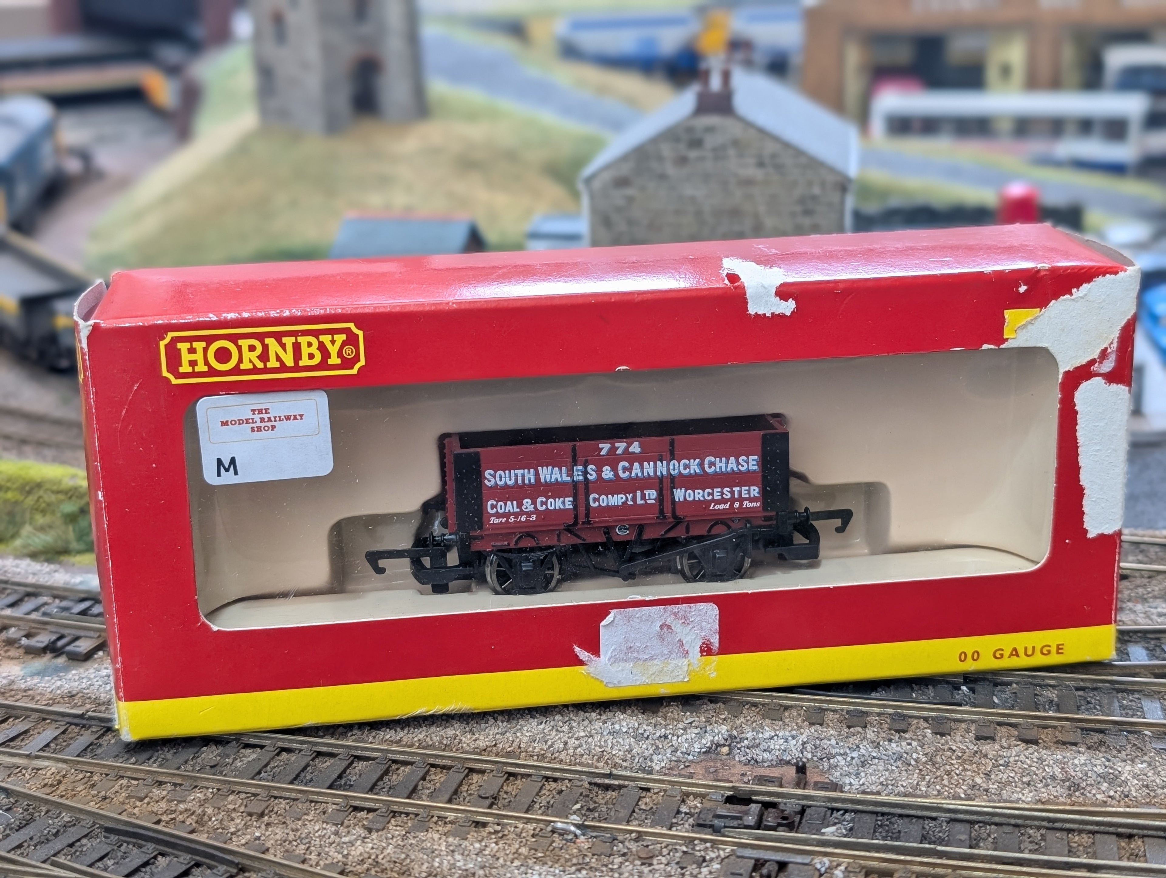 Hornby OO gauge R6135 6-plank open wagon "South Wales & Cannock Chase Coal and Coke" 774