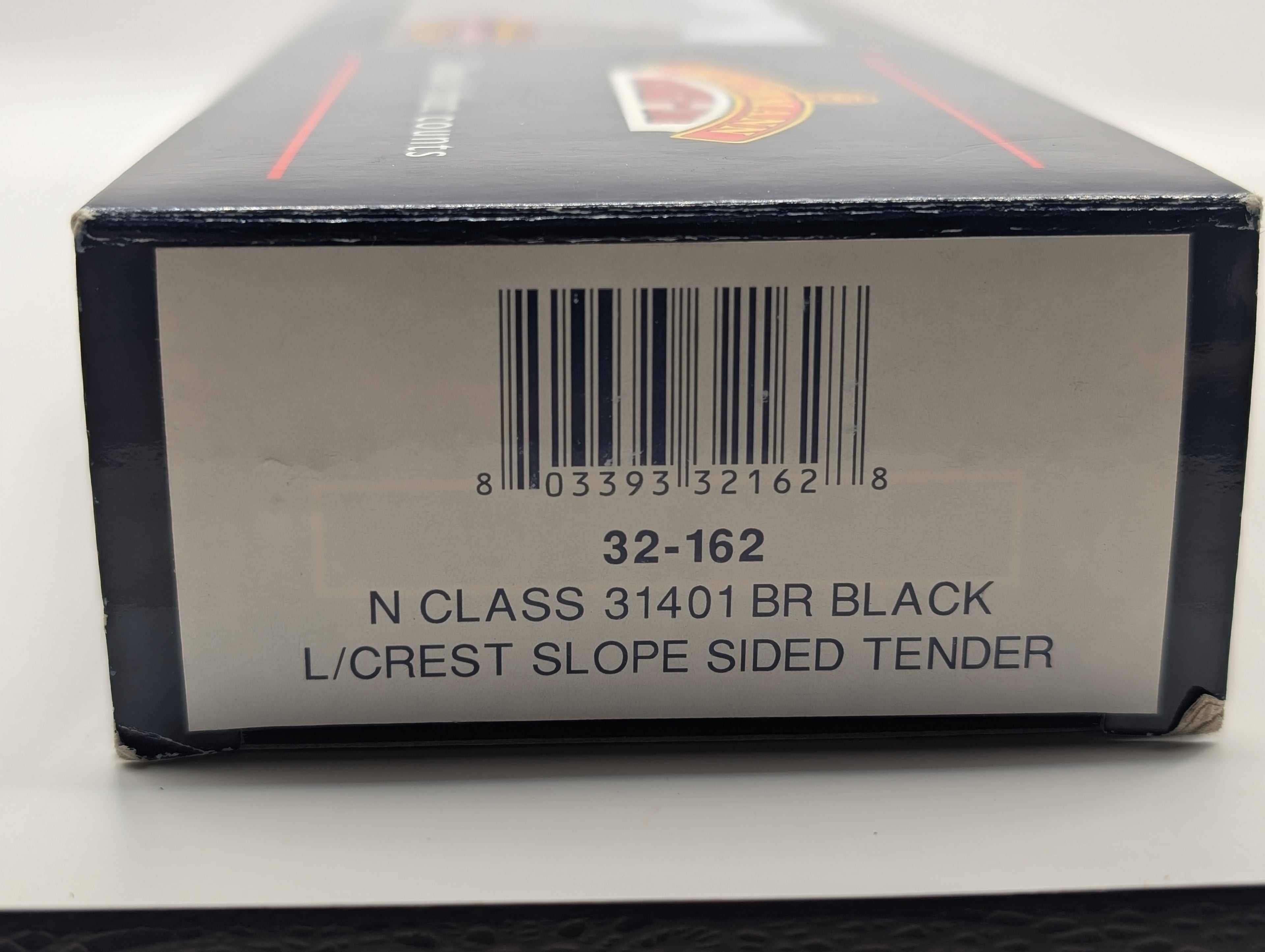 Bachmann Branchline 32-162 N Class 31401 BR Black Late Crest Slope Sided Tender - OO Gauge (Pre-owned, Boxed)