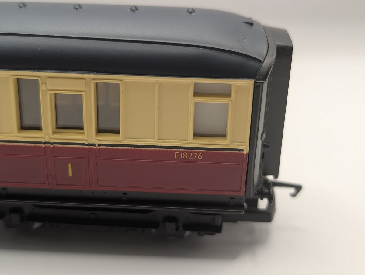 Hornby R421 OO Gauge Ex-LNER Gresley Composite Coach E18276 – Good (Unboxed)