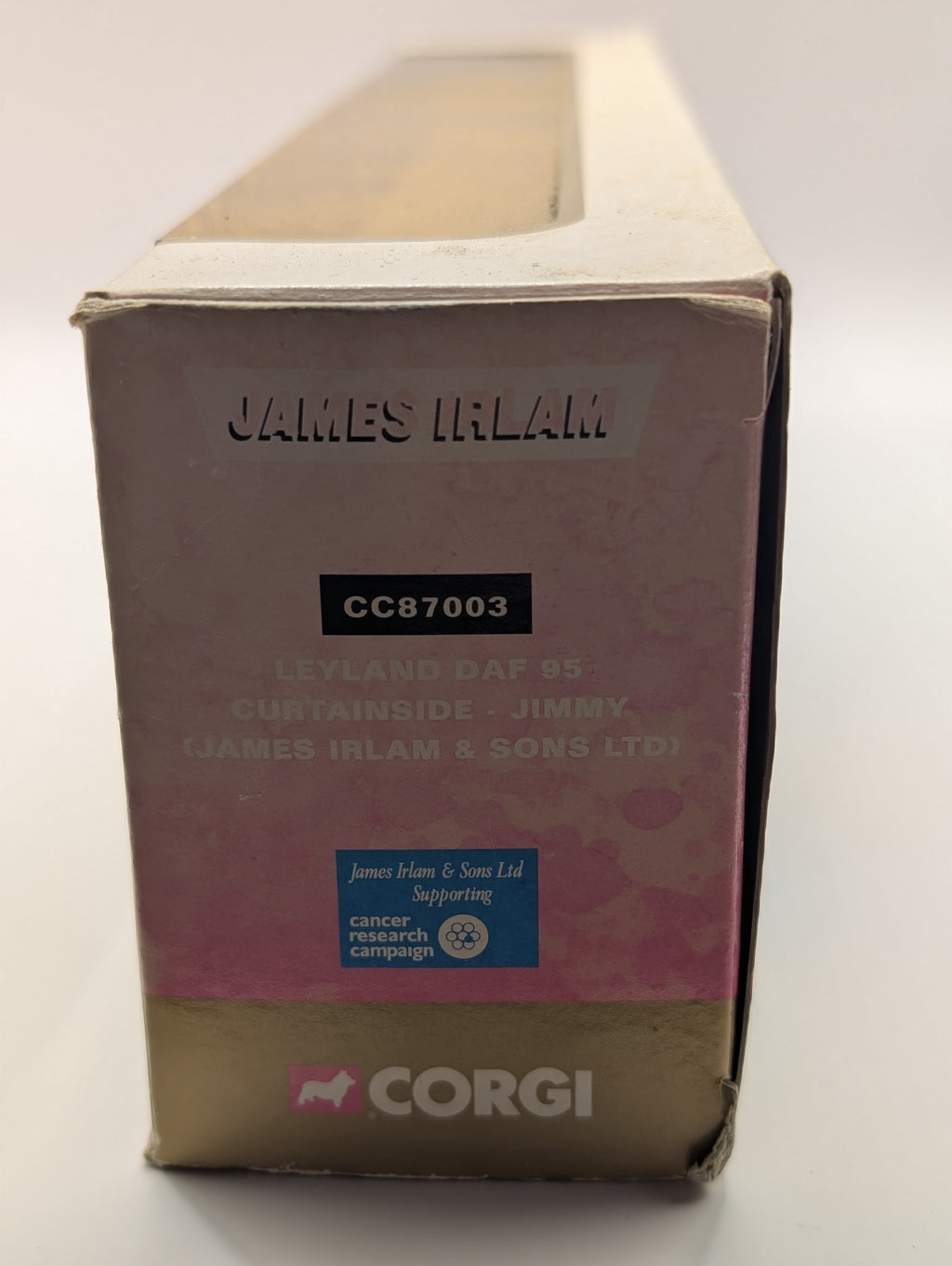 Corgi CC87003 James Irlam "Jimmy" Leyland DAF 95 Curtainside (1:64) - Boxed