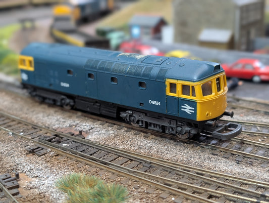Pre-owned Lima 8049 HO Gauge BR Blue Class 33 D6524, see description