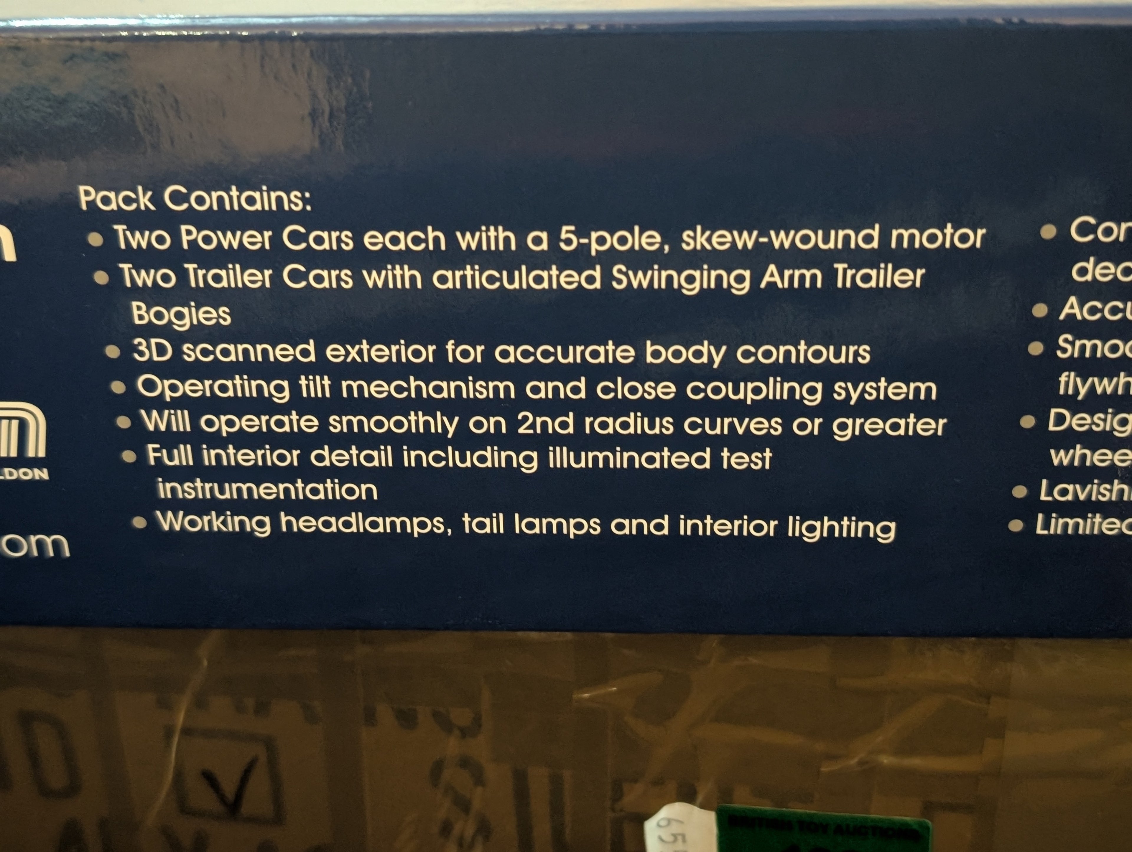 Rapido Trains UK 13501 APT-E 4-Car Set  OO Gauge DCC Sound Fitted  NRM Exclusive Mint & Unrun