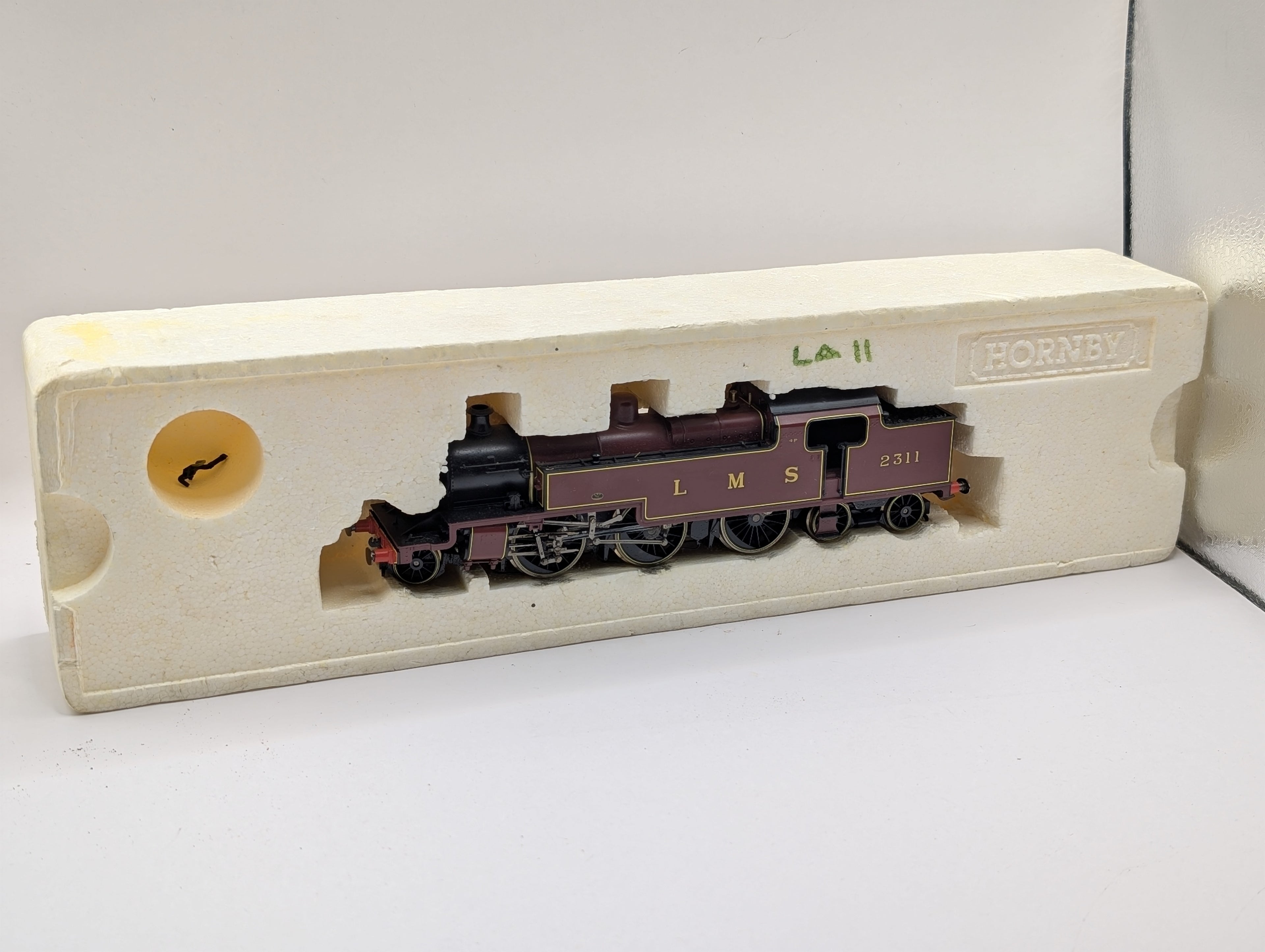Hornby R2224 OO Gauge LMS Class 4P Fowler 2-6-4T Locomotive No. 2311 - DCC Fitted (Address 3) / Part Boxed