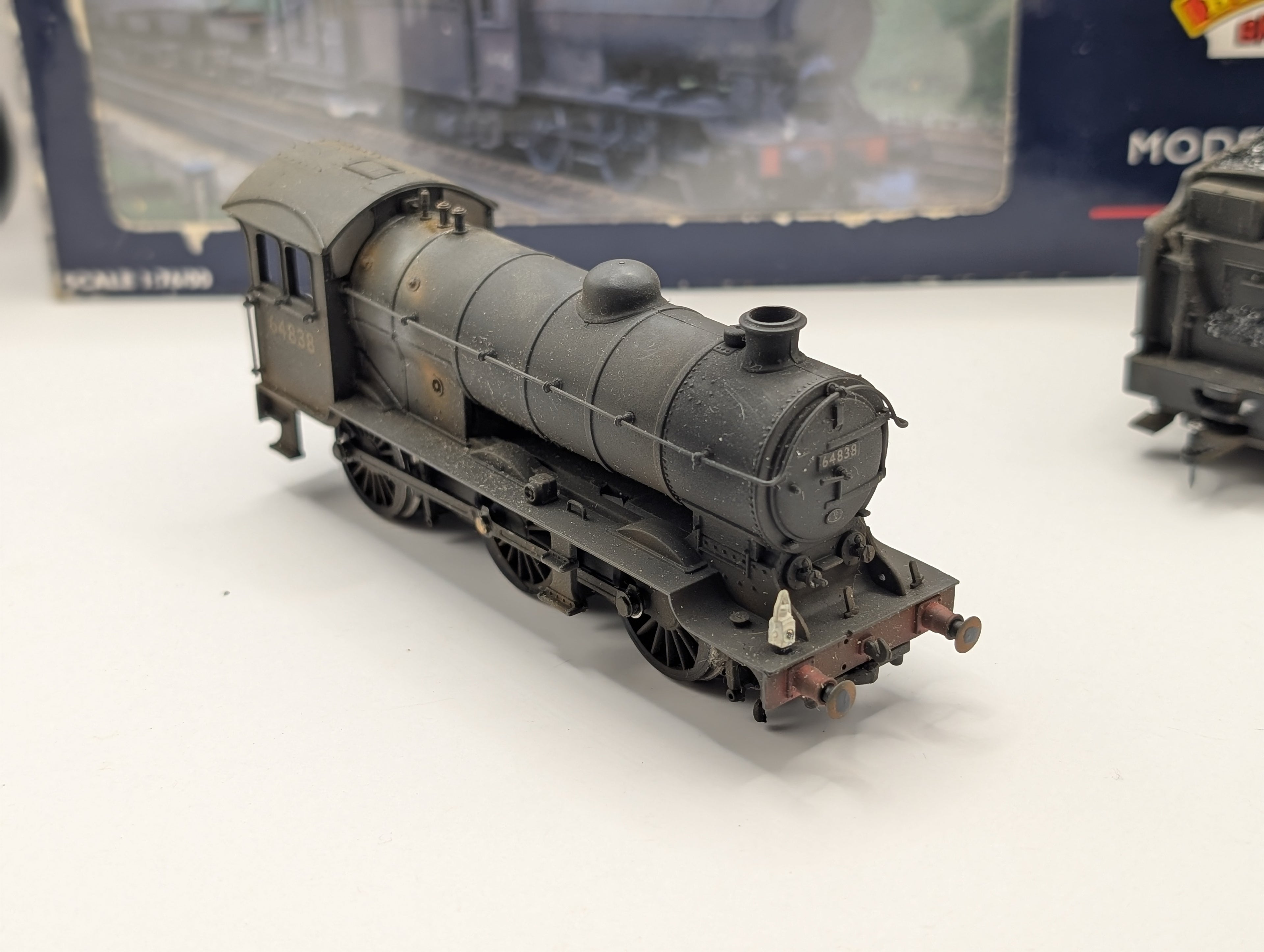 Bachmann OO Gauge 31-865 Class J39 0-6-0 No. 64838 BR Black Late Crest (Weathered) – Boxed, Tested Runner