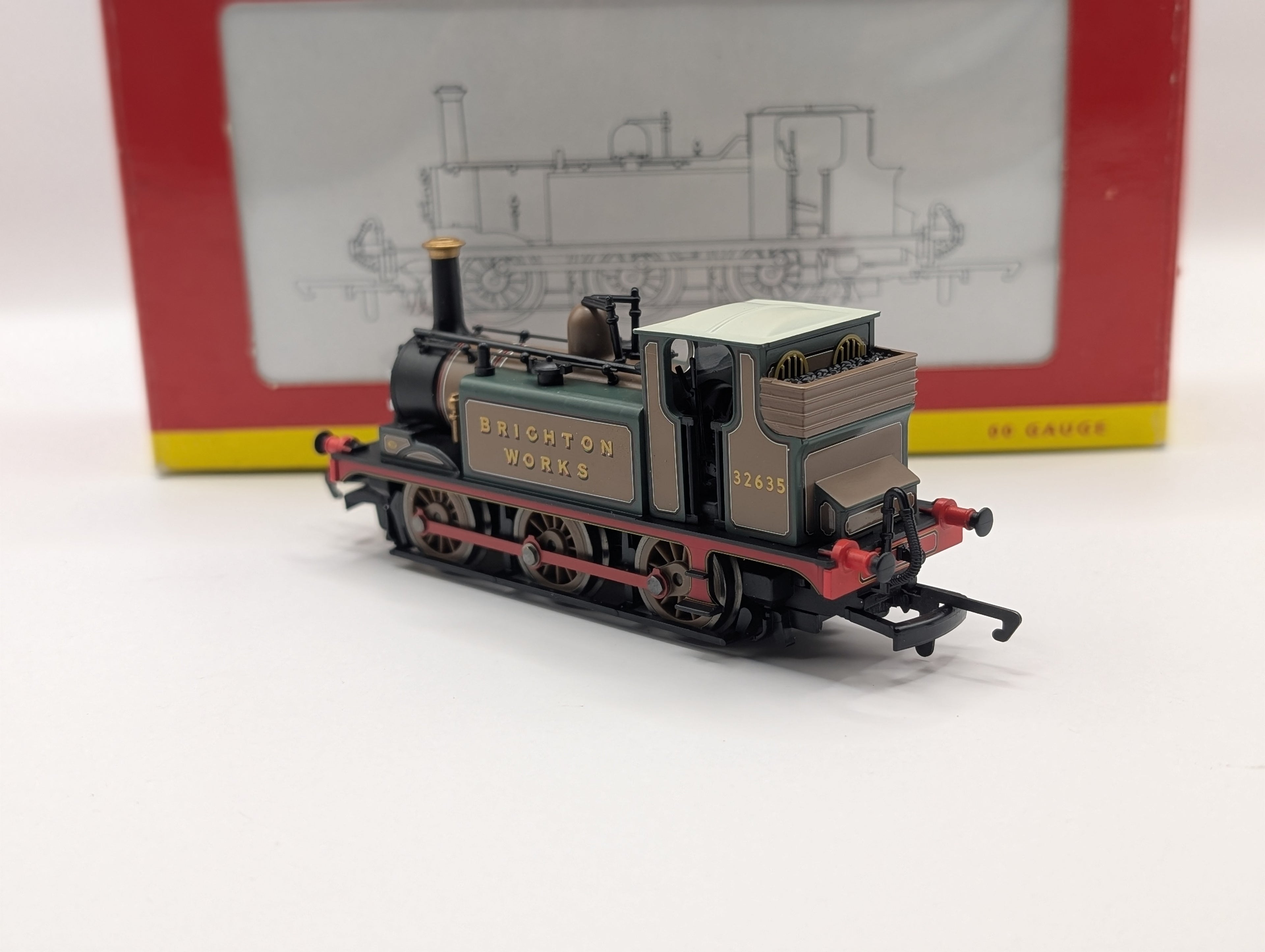 Hornby R2406 OO Gauge LBSC Terrier 0-6-0T 'Brighton Works' 32635 - Boxed
