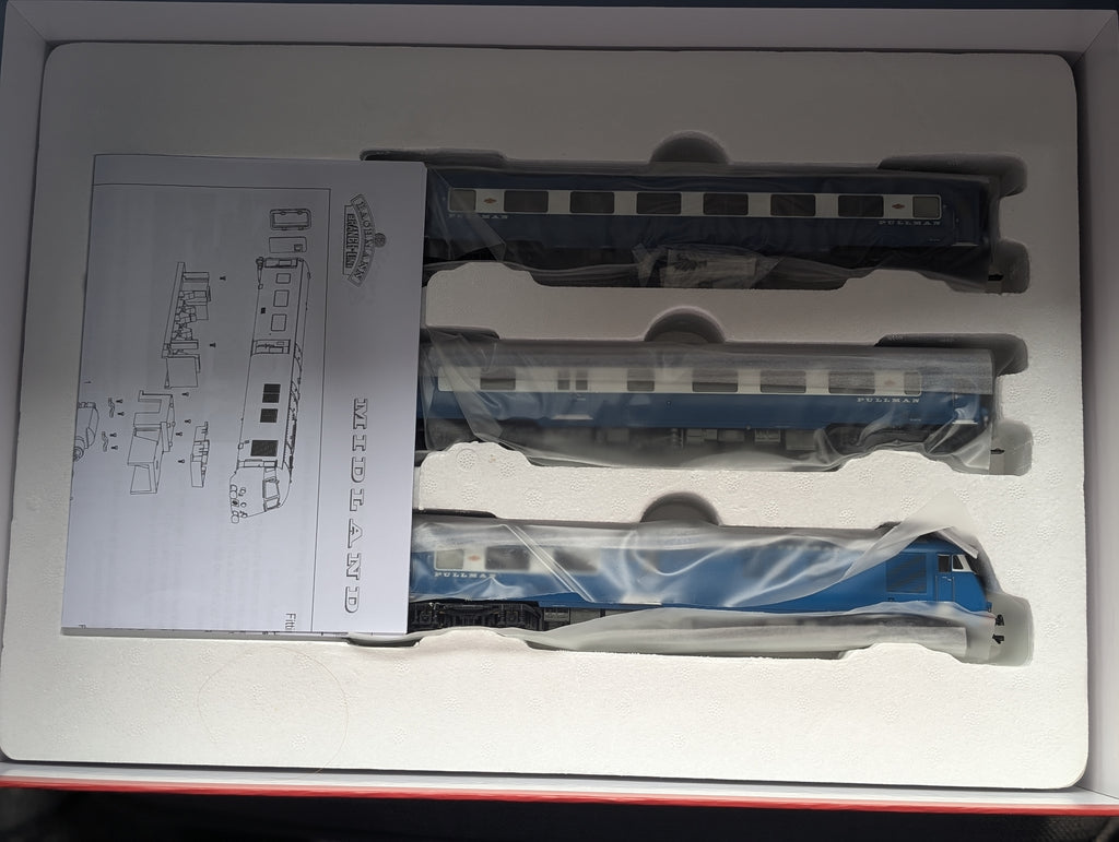 Bachmann 30-425 Midland Pullman Special Collector's Edition Train Pack – Near Mint – Fitted Passengers