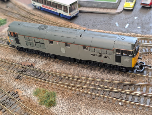 Pre-owned Lima L205094a Class 31 31568 in Departmental grey "The Enginemans Fund" unboxed, OO gauge