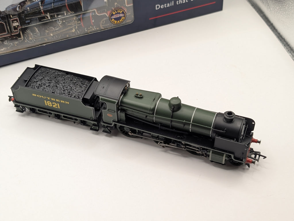 Bachmann 32-153A N Class 2-6-0 No. 1821 Southern Green (Boxed, Good/Runs OK, Accs)