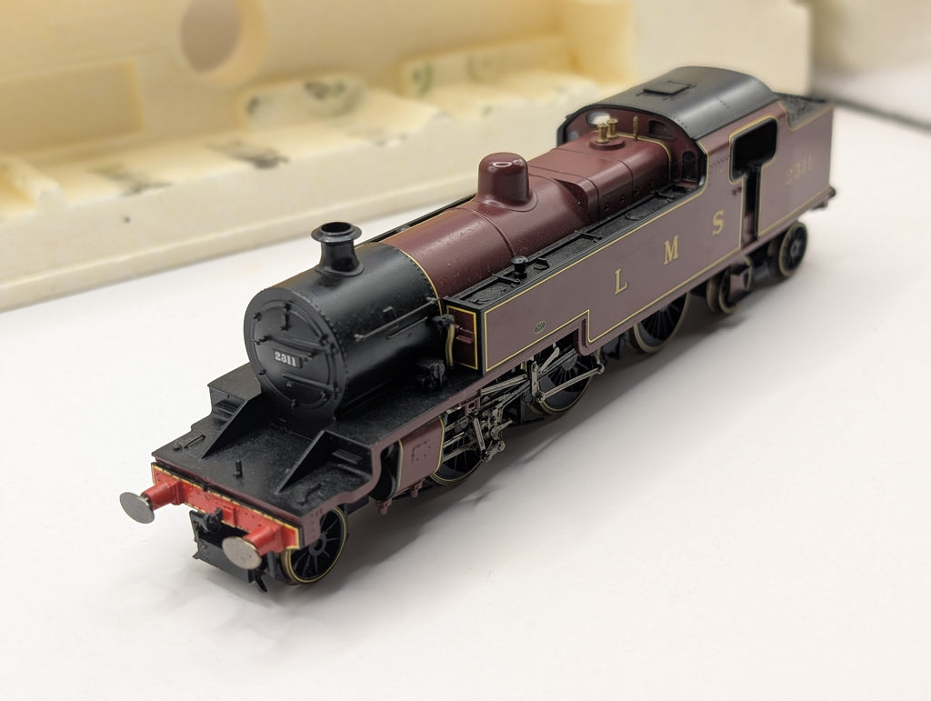 Hornby R2224 OO Gauge LMS Class 4P Fowler 2-6-4T Locomotive No. 2311 - DCC Fitted (Address 3) / Part Boxed