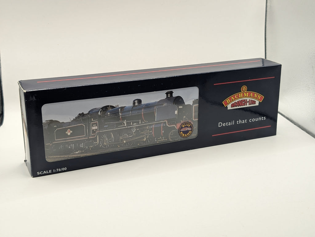 Bachmann Branchline 32-162 N Class 31401 BR Black Late Crest Slope Sided Tender - OO Gauge (Pre-owned, Boxed)