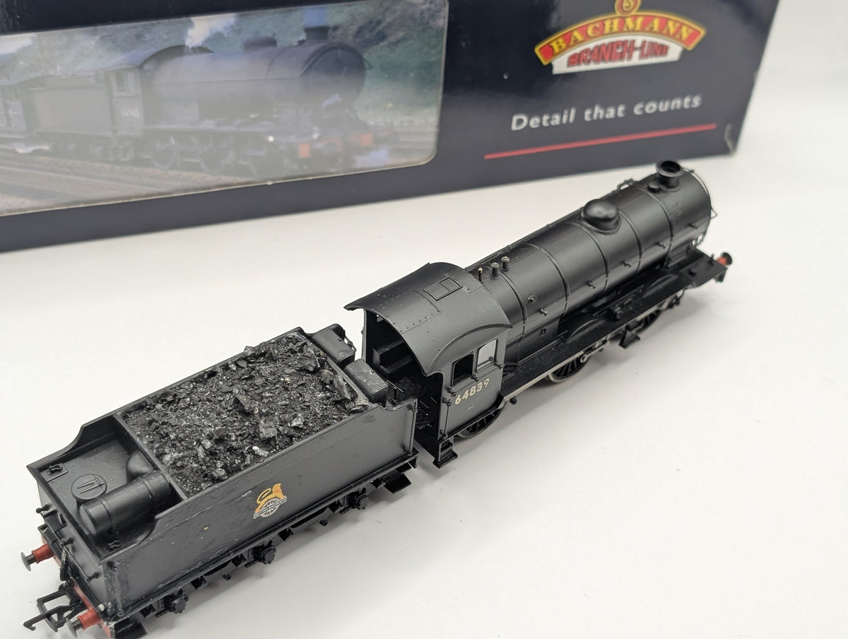 Bachmann 31-861 J39 64839 BR Black Early Crest Stepped Tender OO