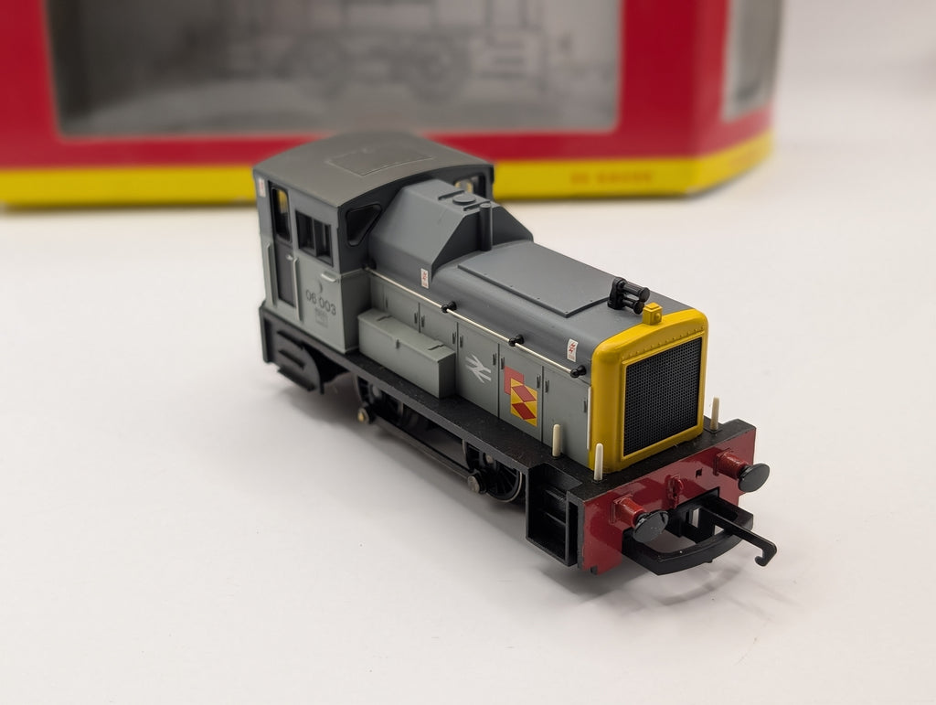 Hornby R2184 BR Class 06 0-4-0 Diesel Shunter "06003" Railfreight Grey (Boxed, Good/Runs OK)