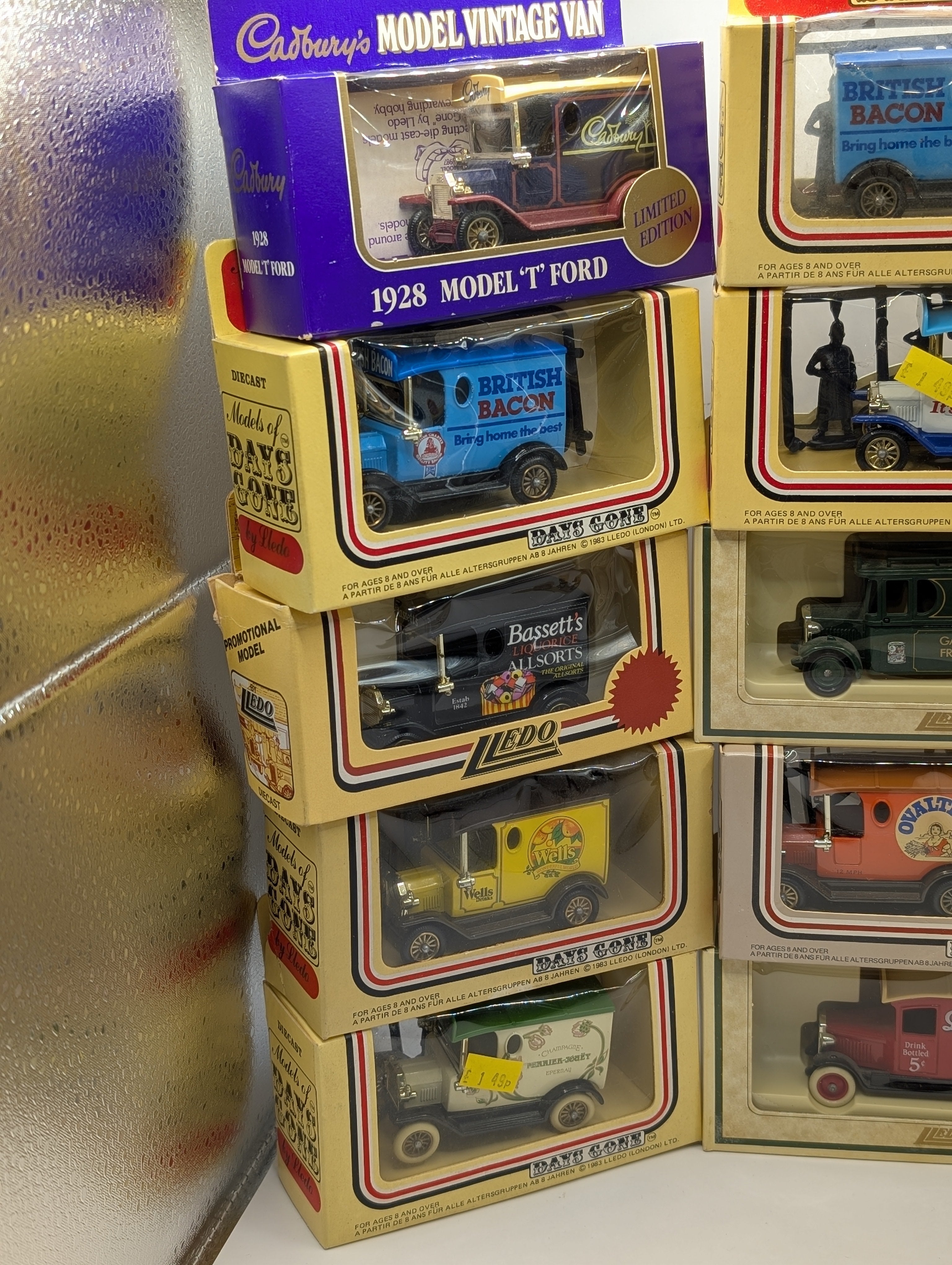 Job Lot of 15 Lledo Days Gone Models – Food & Drink Advertising – Boxed