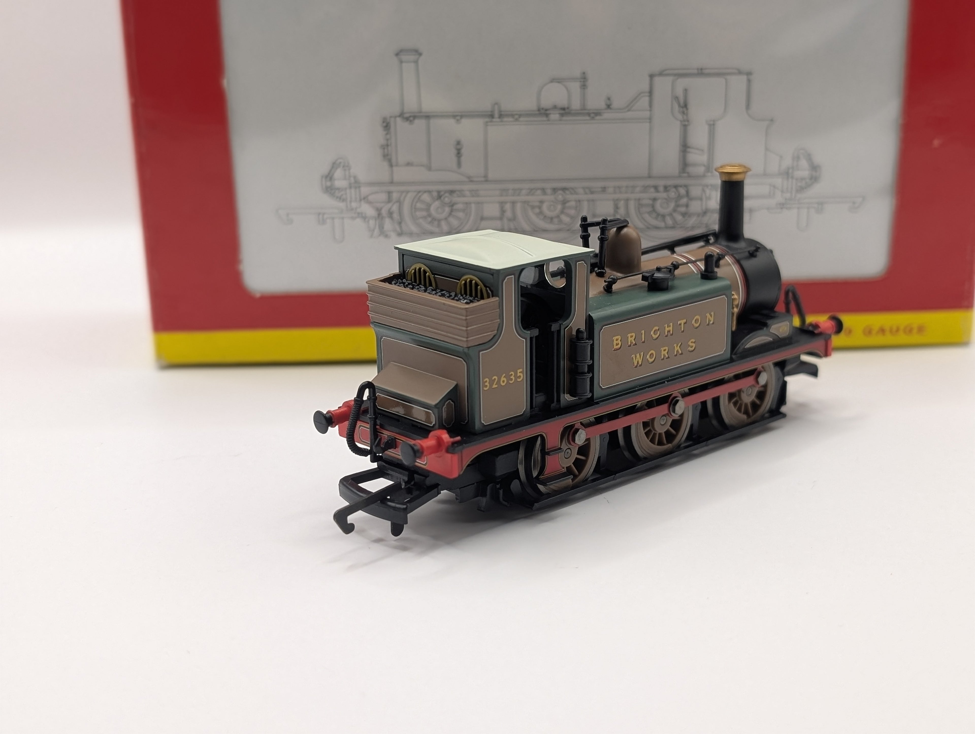 Hornby R2406 OO Gauge LBSC Terrier 0-6-0T 'Brighton Works' 32635 - Boxed