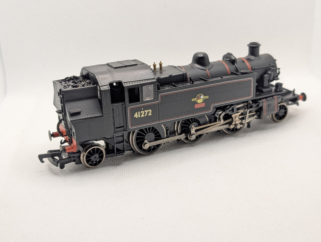Bachmann Branchline 31-450A Ivatt Class 2MT Tank 41272 BR Lined Black Late Crest - Push/Pull Fitted (OO Gauge)