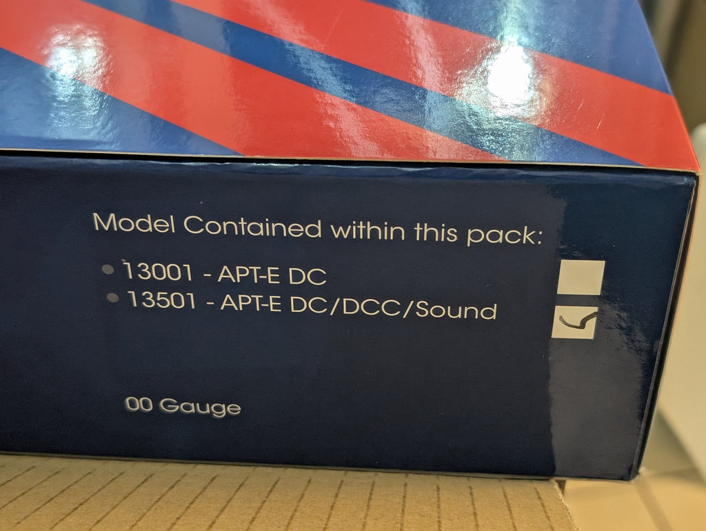 Rapido Trains UK 13501 APT-E 4-Car Set  OO Gauge DCC Sound Fitted  NRM Exclusive Mint & Unrun