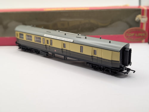Hornby OO Gauge R4027 GWR Centenary Brake Coach '4576' - Boxed Chocolate & Cream